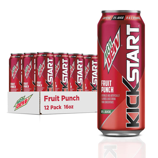 Mountain Dew Kickstart (Pack of 12)