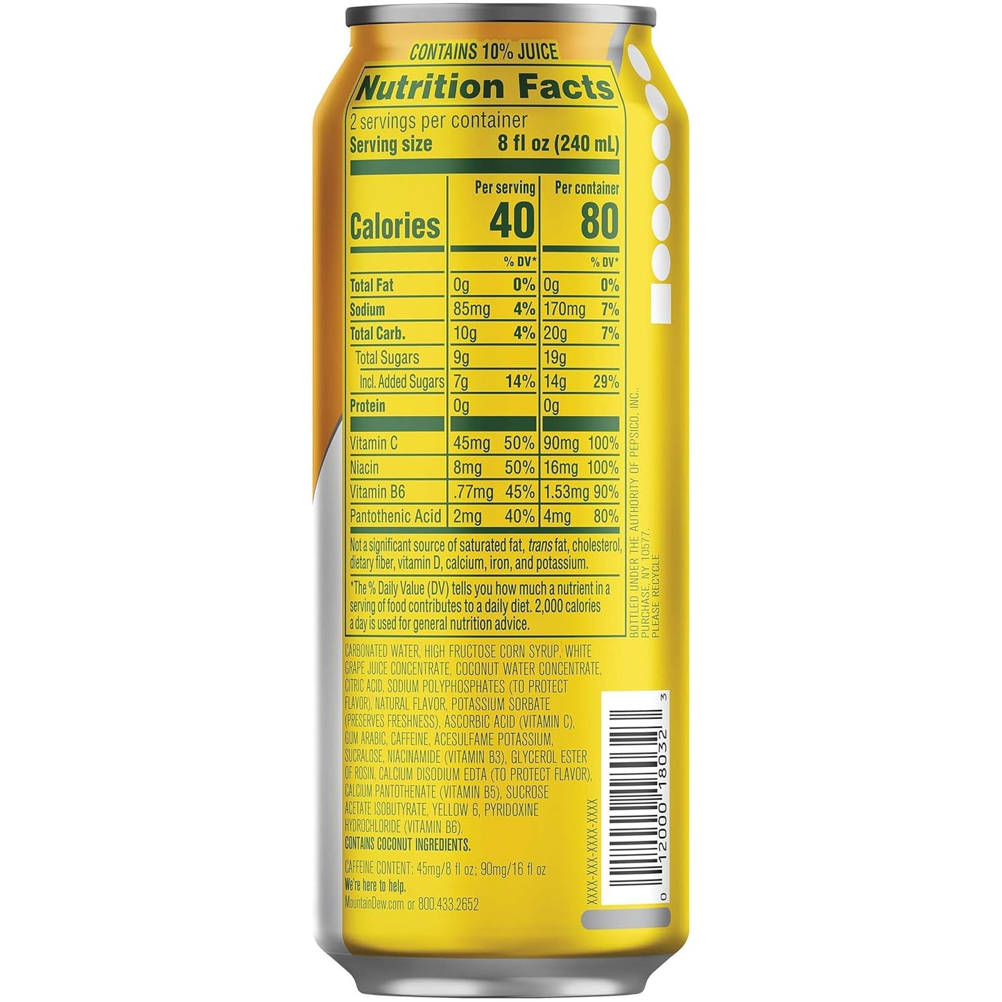 Mountain Dew Kickstart (Pack of 12)