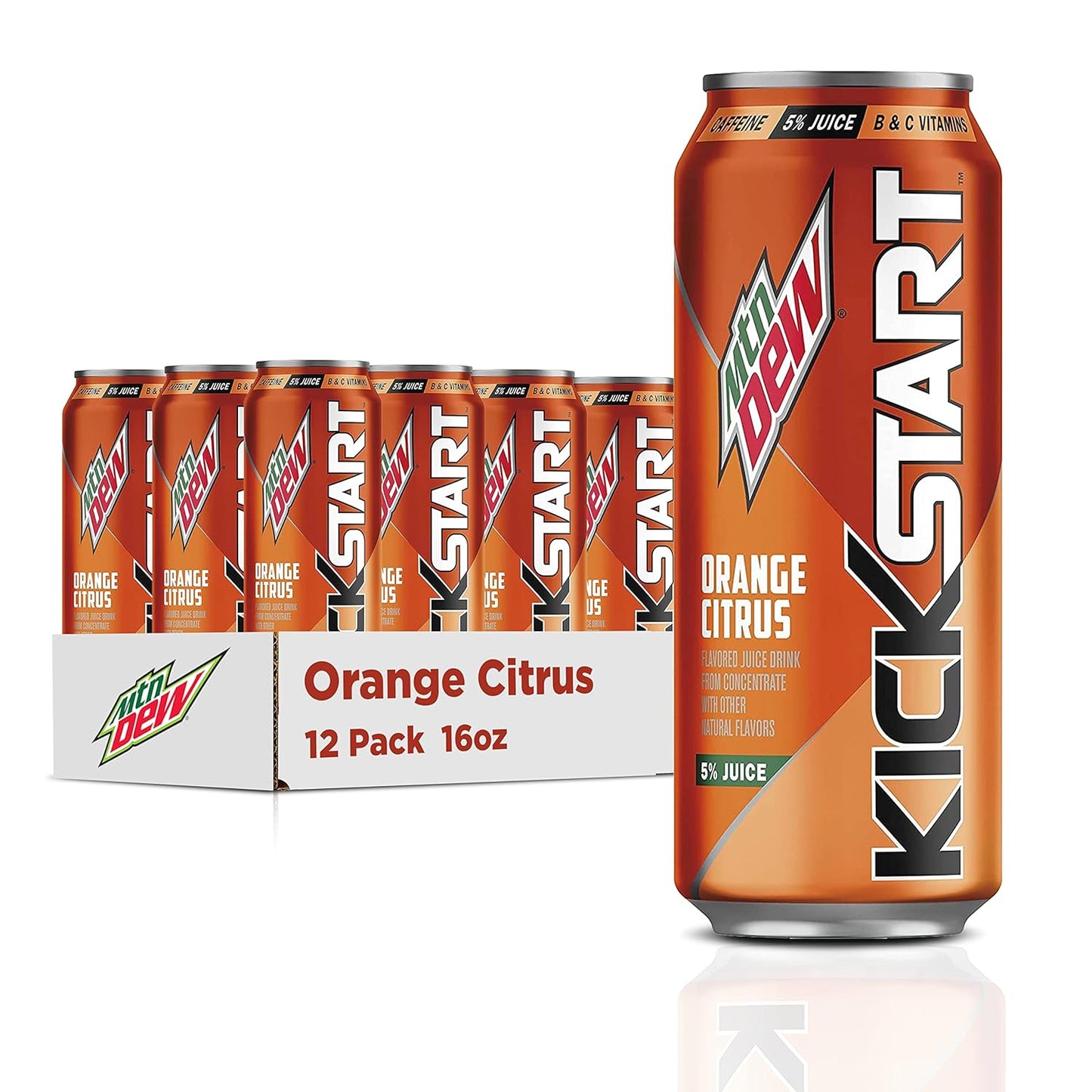 Mountain Dew Kickstart (Pack of 12)